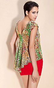 ts imprimé queue chemisier chemise