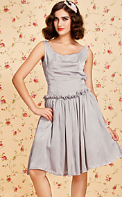 ts robe vintage balançoire à taille basse