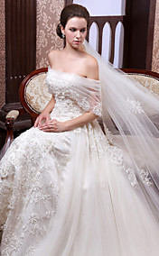 ANJA - Robe de Mariée Satin Tulle