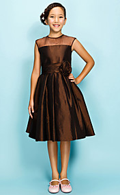 GREEN BAY - Robe de Jeune Fille d'Honneur Organza Taffetas