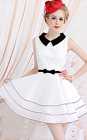 femmes robe vintage bat sans manches