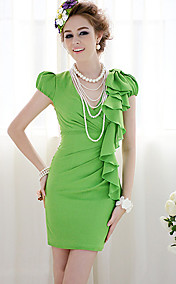 femmes robe moulante asymétrique