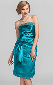 DAVENPORT - Robe de Cocktail Satin