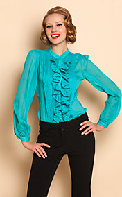TS Ruffle Blouse chemise ouverte
