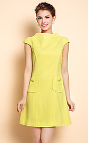 TS Bateau Cou Une Robe fourreau Ligne