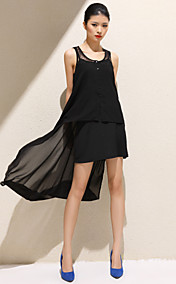 TS Lace Couture Blouse Hem irrégulières