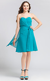 LENCY - Robe de Demoiselle d'Honneur Mousseline