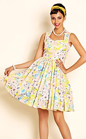 TS VINTAGE Flora Robe imprimée Swing