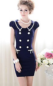 femmes robe du sein à double