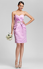 TRINA - Robe de Demoiselle d'Honneur Satin