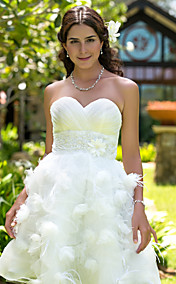 gaine / colonne sweetheart tribunal train robe de mariée en dentelle mousseline de soie