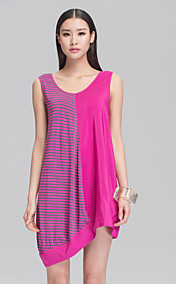 TGGC robe lâche d'épissage Fit Fuchsia