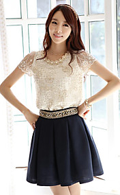 Women's Embroidery Lace Shirt