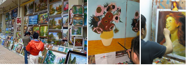 2-pc Handmade Oil Painting Sunflower 20 2-pc Handmade Oil Painting Sunflower 20