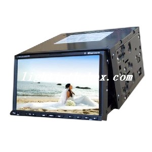 Écran tactile de 7 pouces 2 din in-dash car dvd player tv et de la fonction Bluetooth 6701b (szc406)