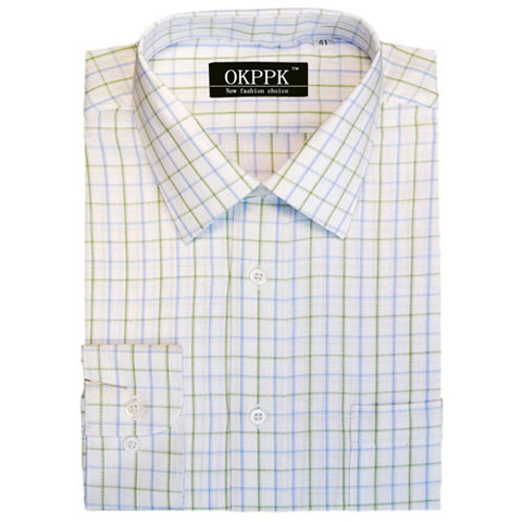 straight collar shirt