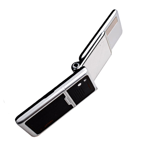 huayu 680 double carte quad band tv téléphone flip noir (szr242)