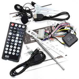 5.6-inch Touch Screen 1 Din In-Dash Car DVD Player Support Ipod DT-5601AI (SZC645)