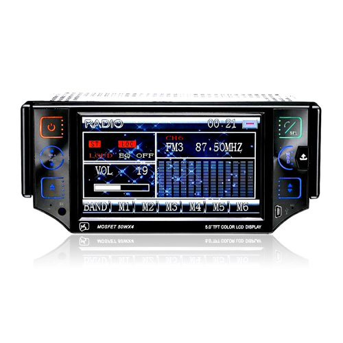 5-inch Touch Screen 1 Din In-Dash Car DVD Player Support Ipod DT-5001BI (SZC644) 5-inch Touch Screen 1 Din In-Dash Car DVD Player Support Ipod DT-5001BI (SZC644)
