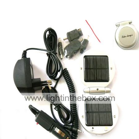 Solar Powered Battery Charger for Cell Phone / MP3 / MP4 / DC (HQKJ003) Solar Powered Battery Charger for Cell Phone / MP3 / MP4 / DC (HQKJ003)