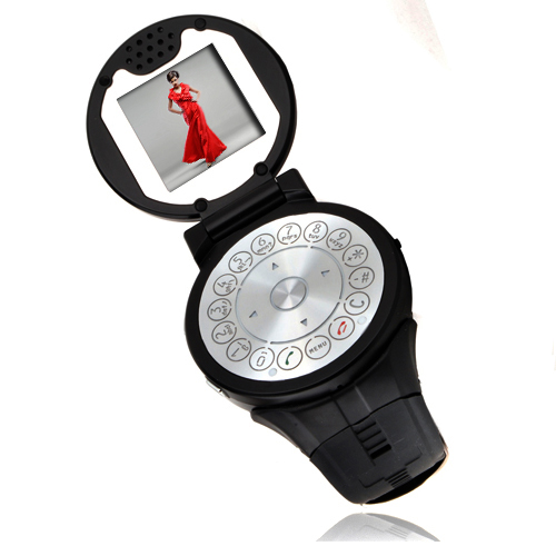Téléphone montre G104 look unique sport/argenté SZR008 (pas pour les états-unis/Canada)