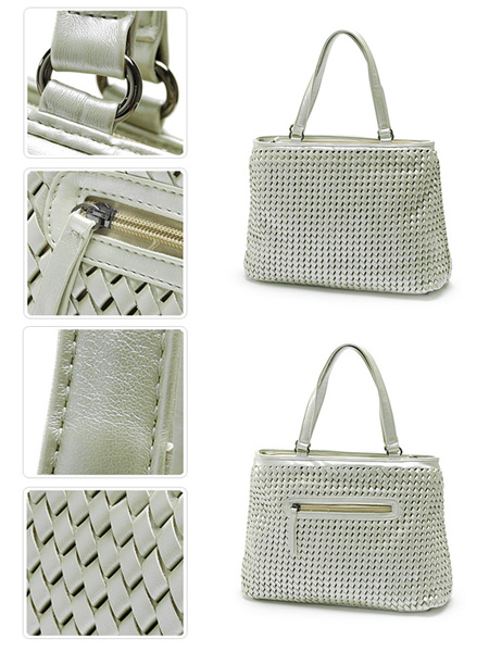Fashion Woven Leatherette Tote Bag Handbag. More Colors Available (10318406) Fashion Woven Leatherette Tote Bag Handbag. More Colors Available (10318406)