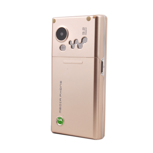 ZTC  ZT168  Dual Card Quad Band  Touch Screen TV Function Cell Phone Gold  (SZR575)