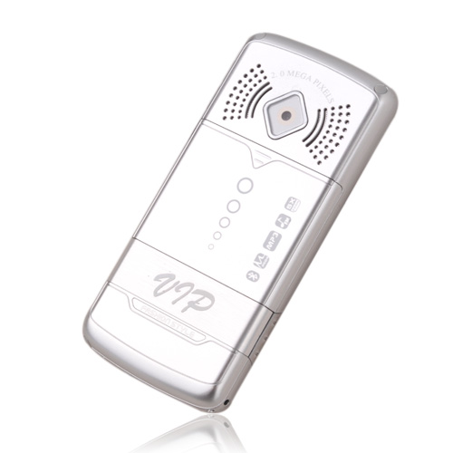 JinPeng 3506  Dual Card Quad band  Touch Screen Cell Phone Silver