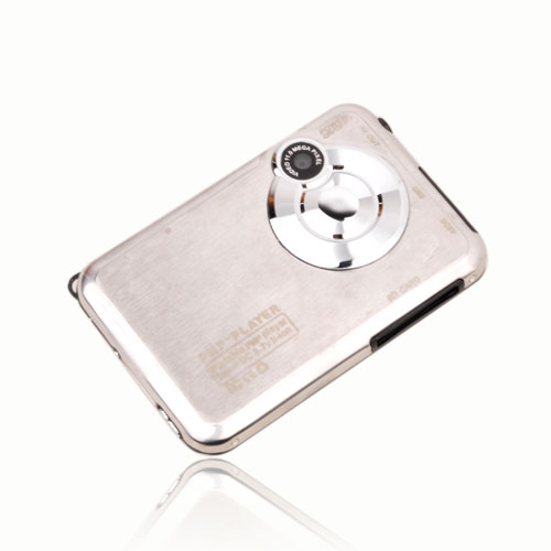 4gb 2.4-pulgadas MP3 / MP4 Players con cámara digital de plata (szm170)