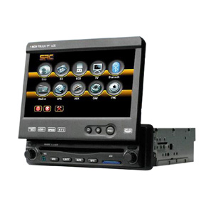 7-polegadas touch screen carro do ruído 1 dvd tv player e suporte a função bluetooth ipod 3901gi sistema GPS