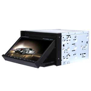 Da 7 pollici touch screen 2 DIN auto in-dash DVD supportano iPod GPS integrato sistema Dual Zone AK-7001i
