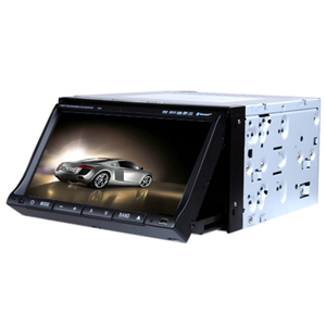 Da 7 pollici touch screen 2 DIN auto in-dash DVD supportano iPod GPS integrato sistema Dual Zone AK-7003i