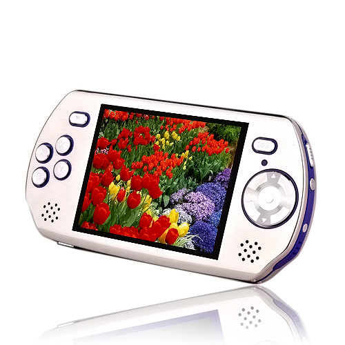 1gb de 2,8 polegadas MP3 / MP4 jogo dv dc prata jogadores (szm204)