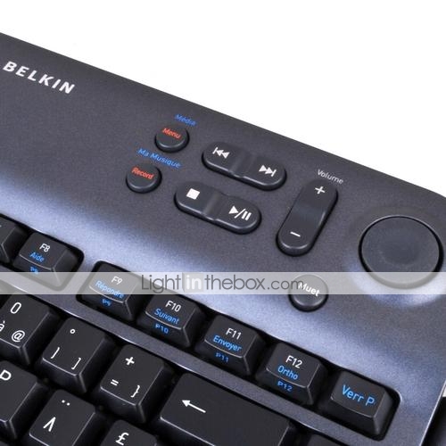 Free shipping - Original Belkin Mediapilot Wireless 2.4G MultiMedia Keyboard - start from 3pcs