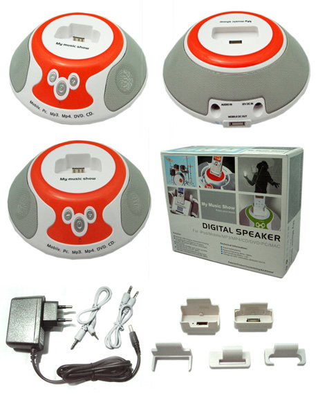 Digital Speaker for iPod, cellphone/Super Bass (EYP-024) (Start From 30 Units) Digital Speaker for iPod, cellphone/Super Bass (EYP-024) (Start From 30 Units)