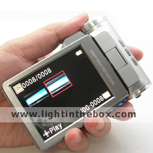 DigiLife DDV-1080HD 5MP CMOS / 3.0-inch TFT LCD HD Digital Camcorder