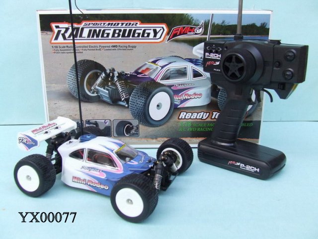 rc scala 1:18 4wd elettrico alimentato da corsa autoradio telecomando monster truck