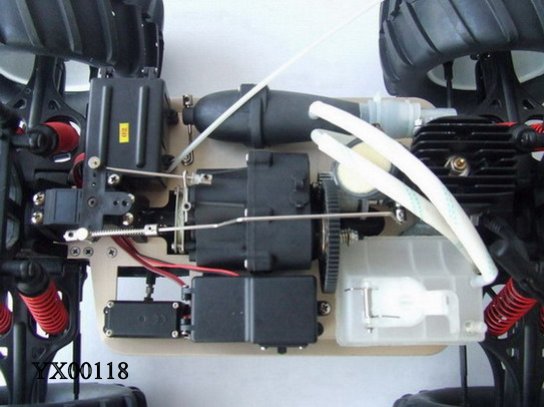 1:8 RC Nitro Gas truck 15CC Engine 4WD Remote Radio Control Truck. 60 km / hour 1:8 RC Nitro Gas truck 15CC Engine 4WD Remote Radio Control Truck. 60 km / hour