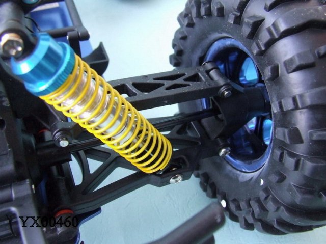 1:10 RC Land Overlord Nitro Gas Power Monster Truck RTR Fast 90MPH Radio Control Truck 1:10 RC Land Overlord Nitro Gas Power Monster Truck RTR Fast 90MPH Radio Control Truck