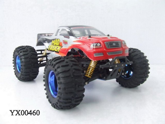 1:10 RC Land Overlord Nitro Gas Power Monster Truck RTR Fast 90MPH Radio Control Truck 1:10 RC Land Overlord Nitro Gas Power Monster Truck RTR Fast 90MPH Radio Control Truck