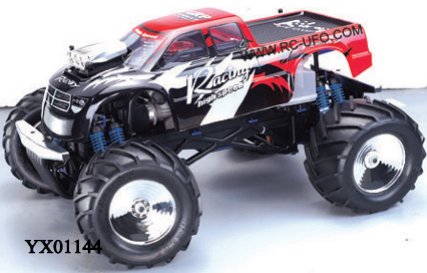 Versandkosten 1:8 RC Nitro Gas twin gp28 Motor 4WD 3-Gang-Getriebe Monster Monstertruck