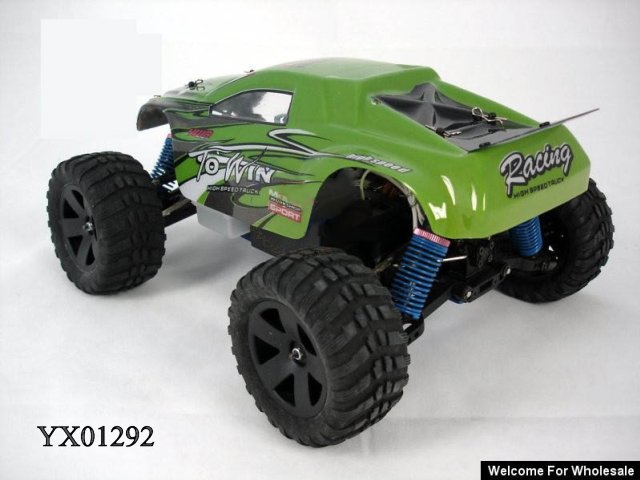 spedizione gratuita in scala 1:16 4wd elettrico alimentato 4pcs radio camion rc telecomando / lotti