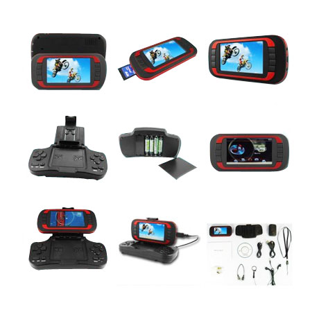 1G 3.0 inch MP4 Game Player +Game Pad + Talking E-Book (YP10-002)
