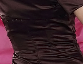 MITENA - Vestido de Damas em Cetim com Xale MITENA - Vestido de Damas em Cetim com Xale