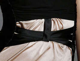 Chiffon Elastic Woven Satin Sheath/Column Straps Short/Mini Cocktail Dress