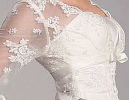 Sheath/ Column Court Train Satin Lace Wedding Dress