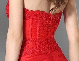 CHLORINDE - Kleid für Abendveranstaltung und Festlichkeiten aus Tafft