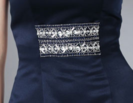 HACKNEY - Robe de Soirée Satin