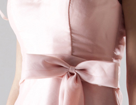 NAIMA - kjole til bryllupsfest eller brudepike i Organza NAIMA - kjole til bryllupsfest eller brudepike i Organza