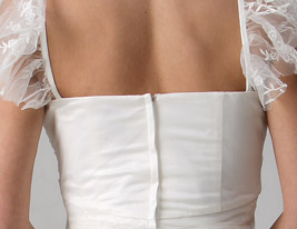 Princess A-line Sweetheart Sweep/Brush Train Tulle Wedding Dress 